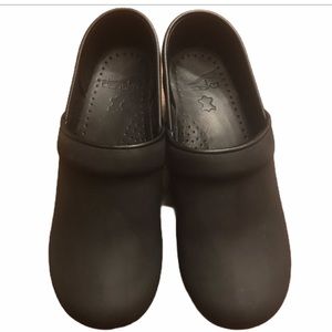 Dansko black clog 36